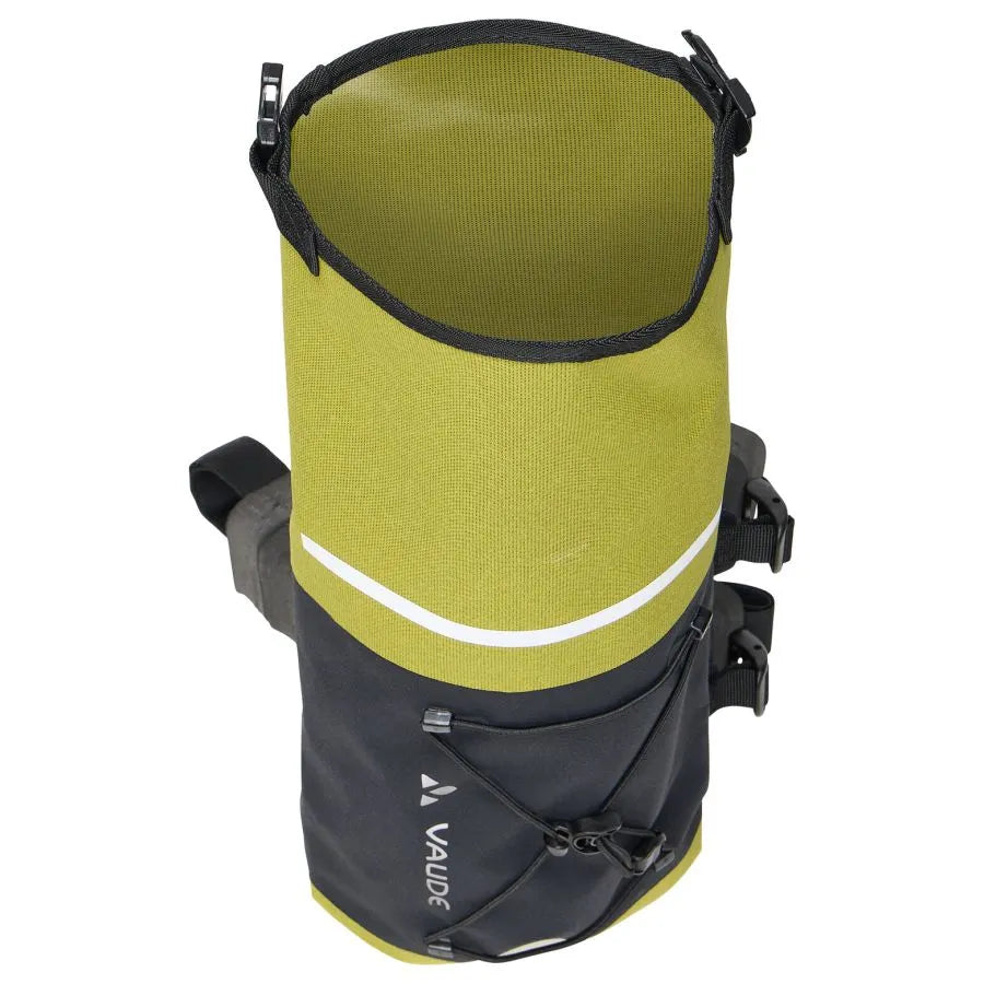 VAUDE TRAILFRONT COMPACT 5 L styrtaske sort/grøn