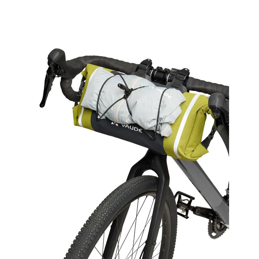 VAUDE TRAILFRONT COMPACT 5 L styrtaske sort/grøn