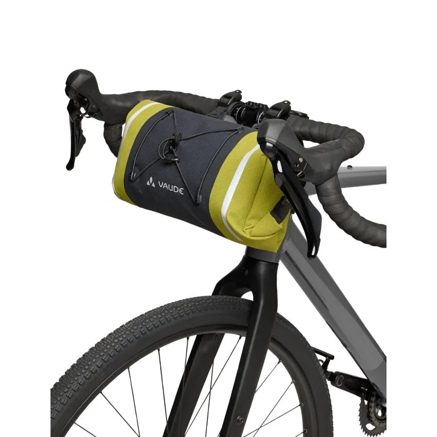 VAUDE TRAILFRONT COMPACT 5 L styrtaske sort/grøn
