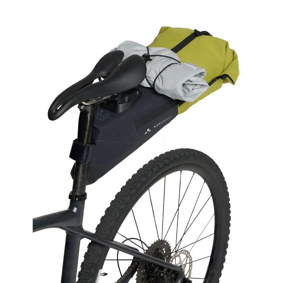 VAUDE TRAILSADDLE COMPACT L 10,5 L Sadeltaske Sort/Grøn