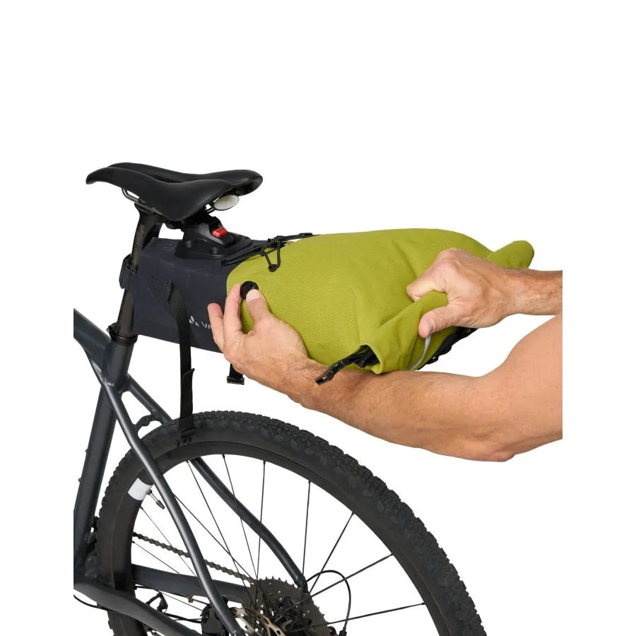 VAUDE TRAILSADDLE COMPACT L 10,5 L Sadeltaske Sort/Grøn