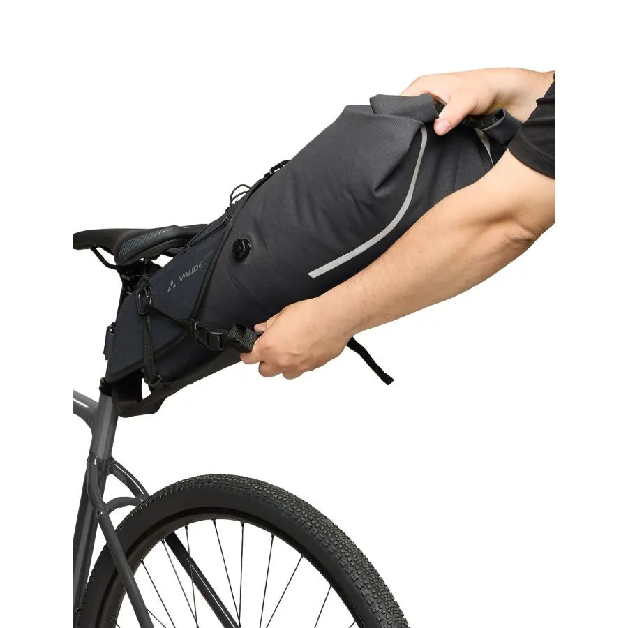 VAUDE TRAILSADDLE CAGE 15 L Sadeltaske Sort