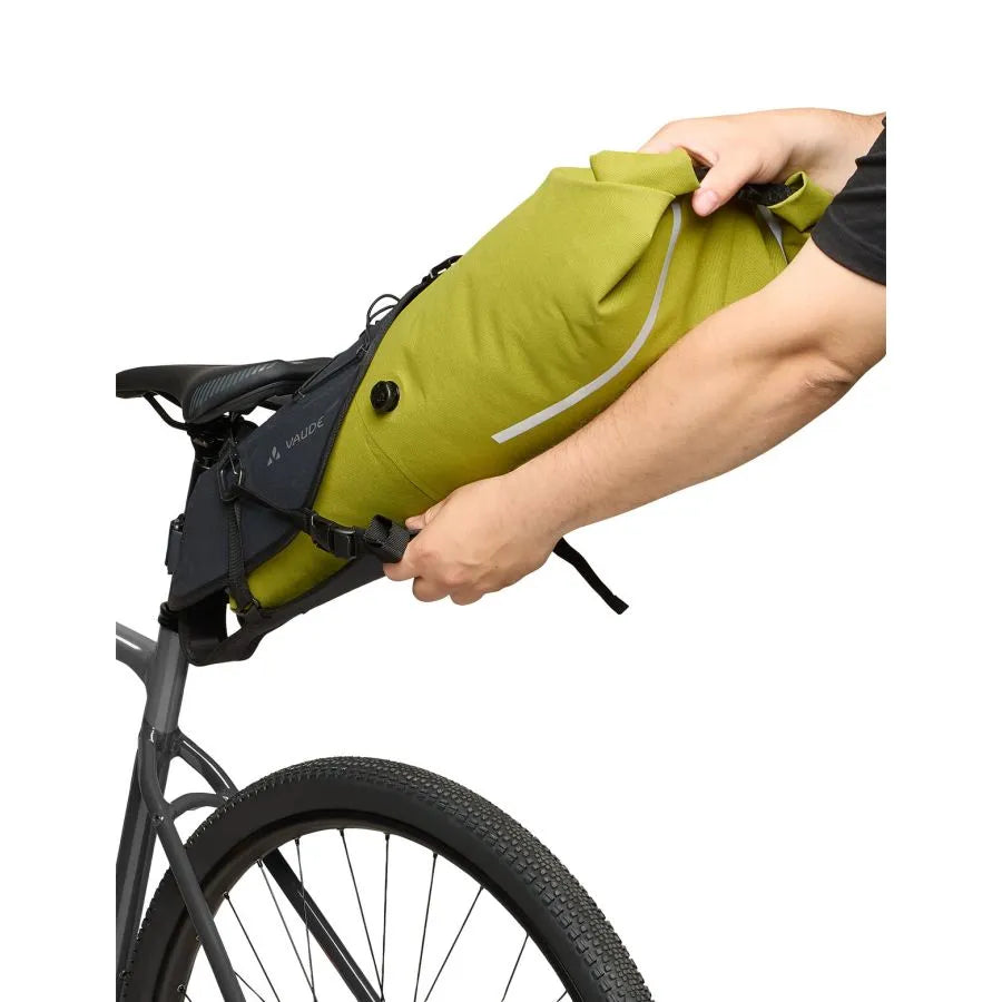VAUDE TRAILSADDLE CAGE 15 L Sadeltaske Sort/Grøn