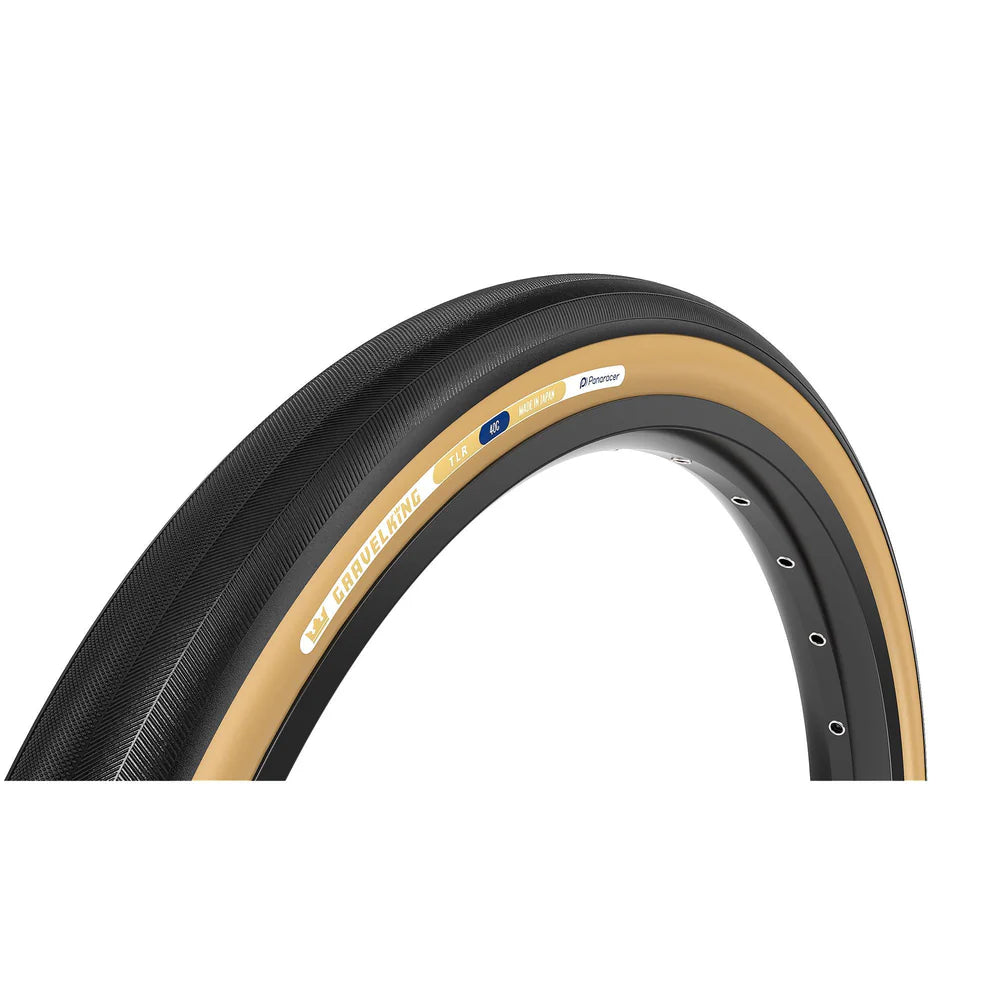 PANARACER GRAVELKING SLICK TLR 700x35c Tubeless Ready Beige dæk