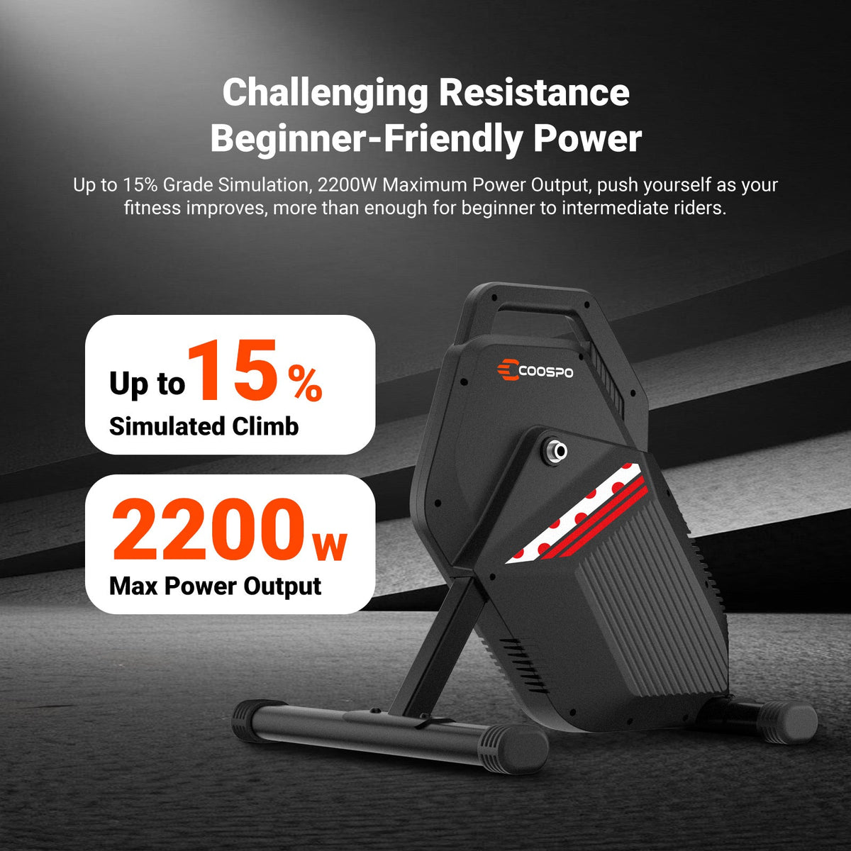 COOSPO T10 smart hometrainer