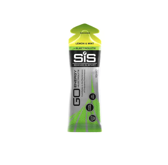 Pakke med 22 SIS GO ENERGY Electrolyte Gel (60 ml) Lemon Mint