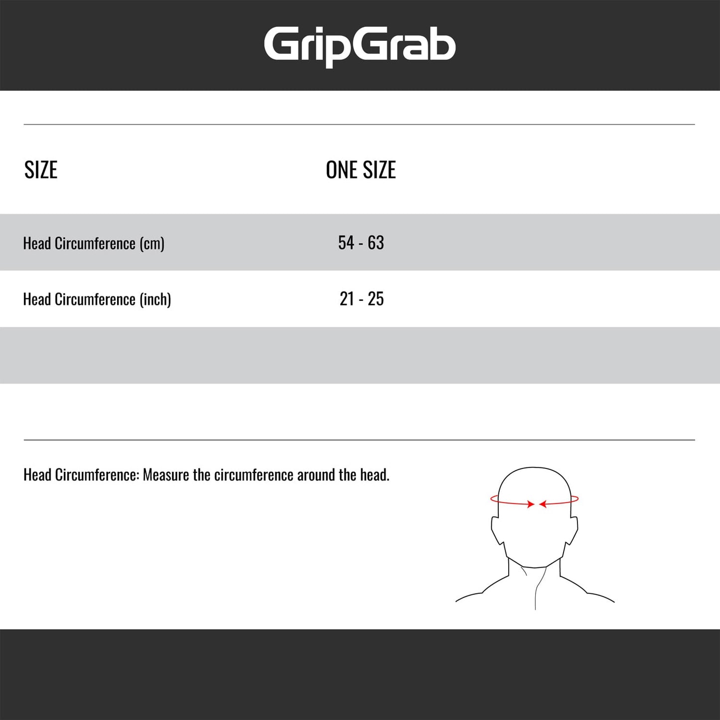Bandana GRIPGRAB Hvid