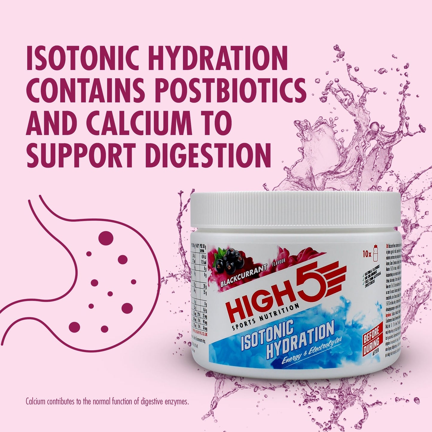 HIGH5 ISOTONIC Energy Drink (300g) Blackcurrant