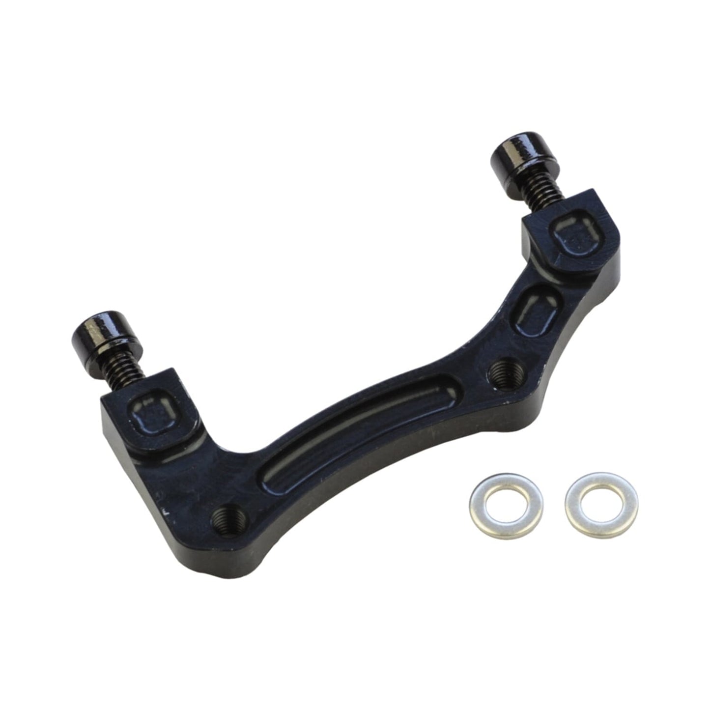 Caliper Adapter Front / Rear PM / IS HOPE (Front 203mm / Rear 183 mm) #HBMB Black