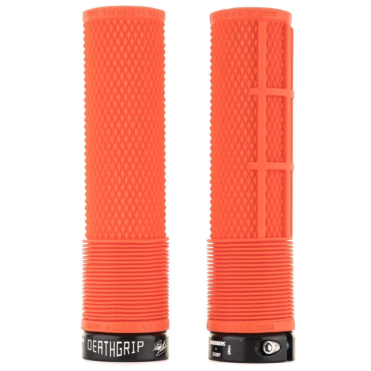 Greb DMR DEATHGRIP Large Lock-on Orange