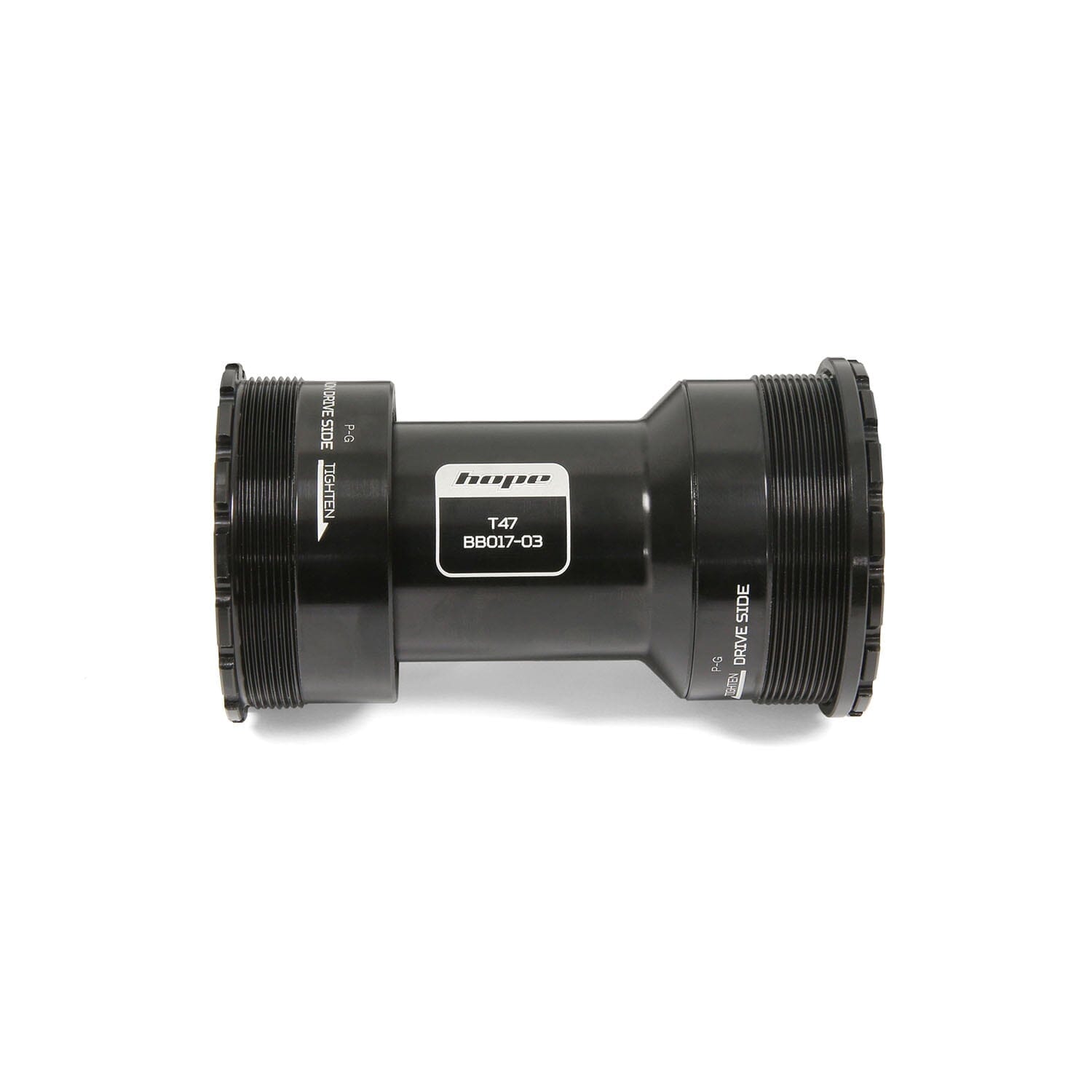 HOPE T47 86/92 mm crankset 30 mm axle #BBT478630SSN Black