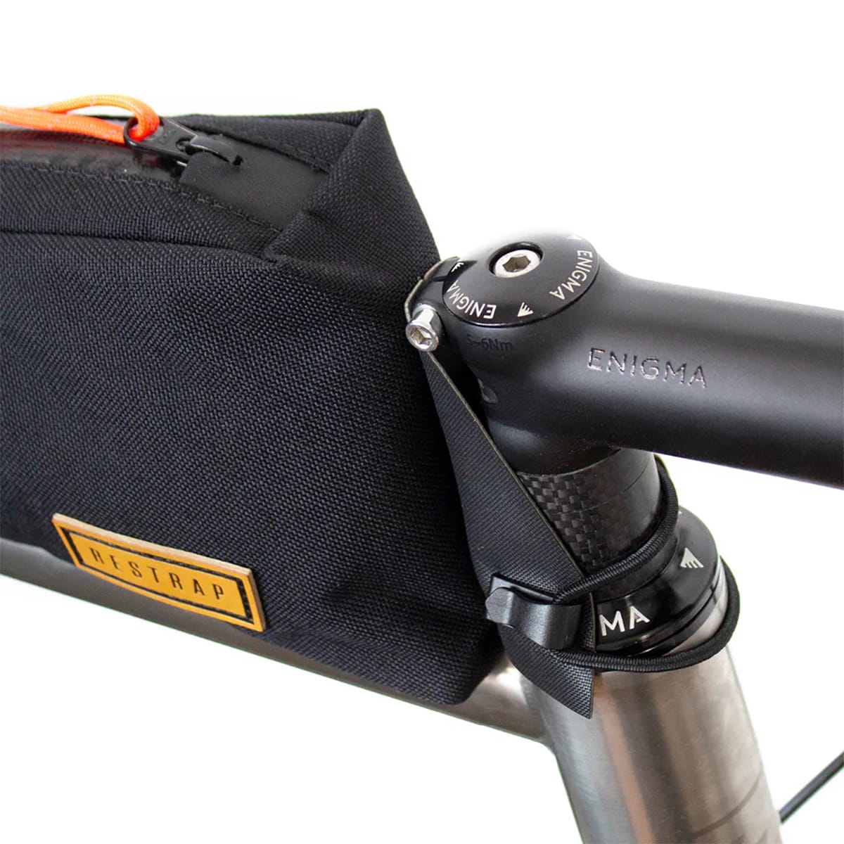 Skruetaske til stel RESTRAP TOP TUBE BOLT 0.8L Sort