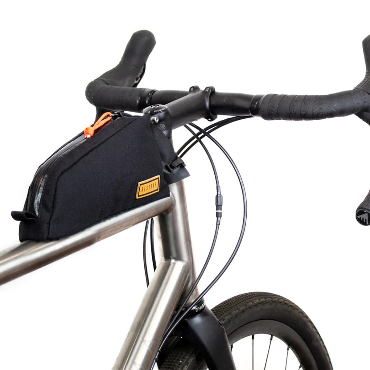 Skruetaske til stel RESTRAP TOP TUBE BOLT 0.8L Sort