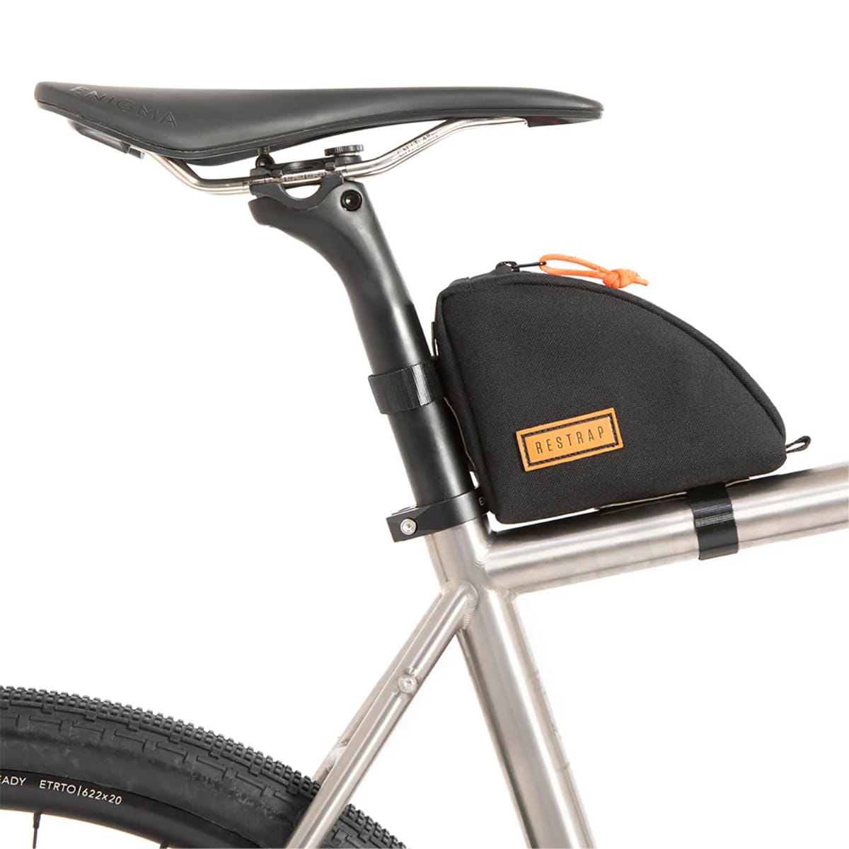 Frame Bag RESTRAP REAR TOP TUBE BAG 0.8L Sort