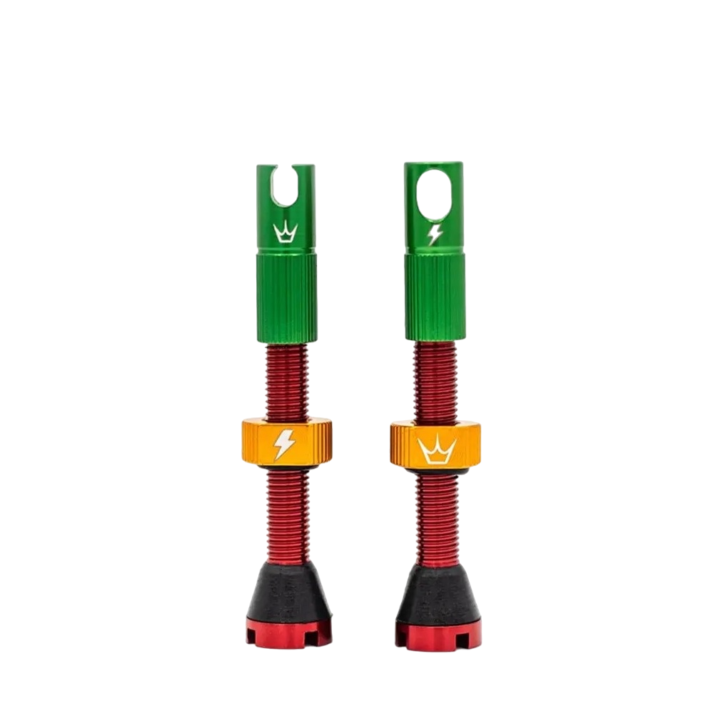PEATY'S x 50To01 MK2 Presta 42 mm slangeløse ventiler (x2) Rasta