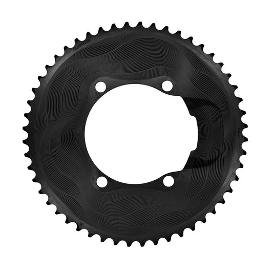 Ydre kædeblad 12V ALUGEAR AERO 110 BCD til Shimano sort