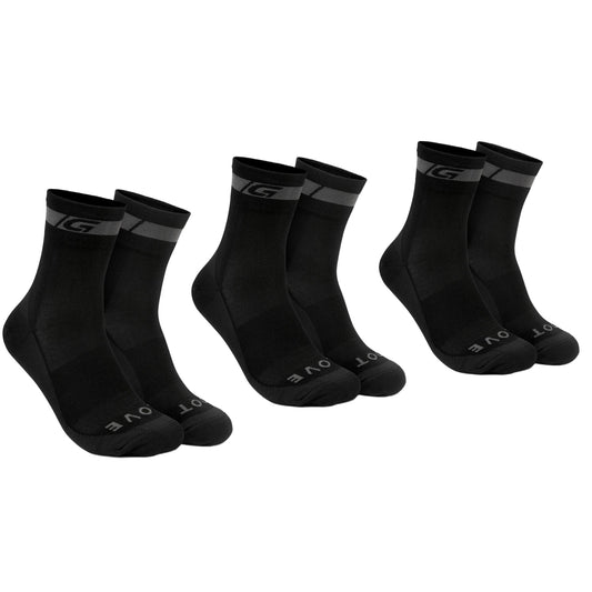 GRIPGRAB MERINO REGALAR strømper Sort (x3)