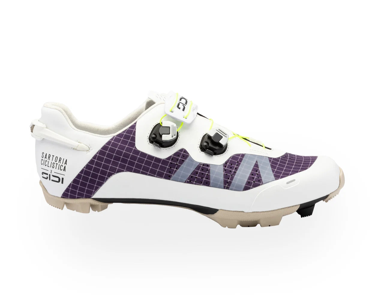 MTB XC/Gravel-sko SIDI COFFEE GRINDER 2 Hvid/Violet