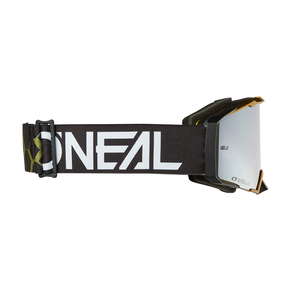 O'NEAL B-33 HEXA sort/guld sølv spejlbrille