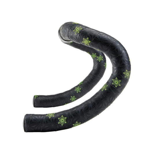 SUPACAZ SUPER STICKY KUSH GALAXY handlebar tape Black/Yellow