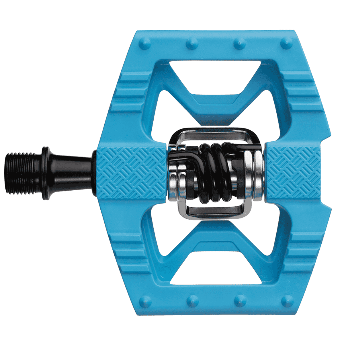 CRANKBROTHERS DOUBLE SHOT 1-pedaler Blå