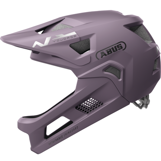 MTB-hjelm ABUS YOUDROP FF Junior Salt Violet