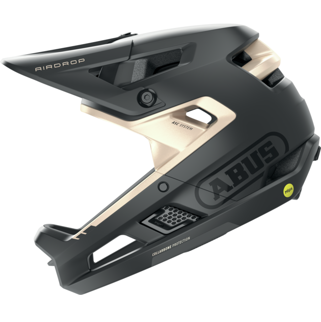 ABUS AIRDROP MIPS MTB Helmet Black/Gold