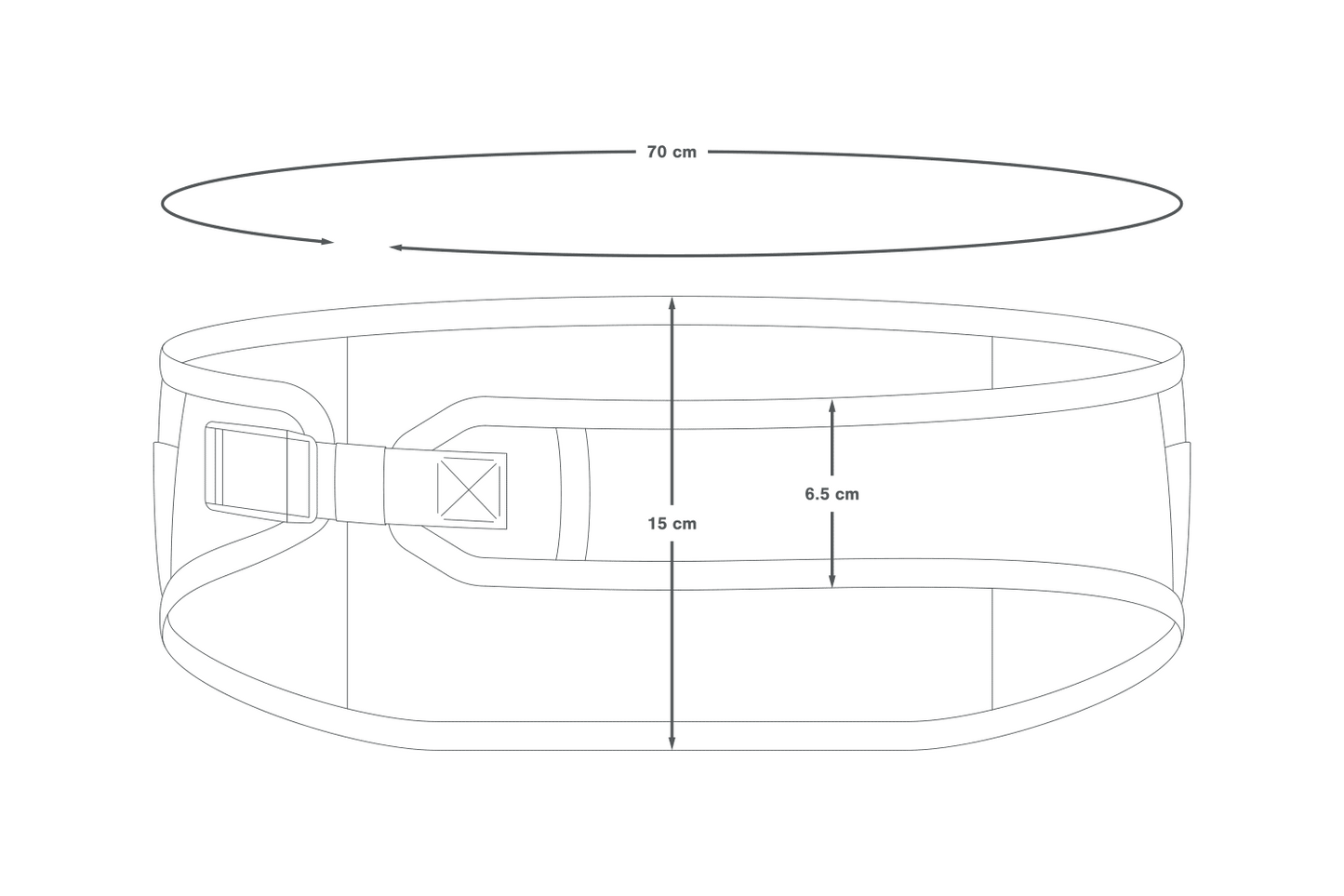 Banana APIDURA EXPEDITION WAIST BELT Black