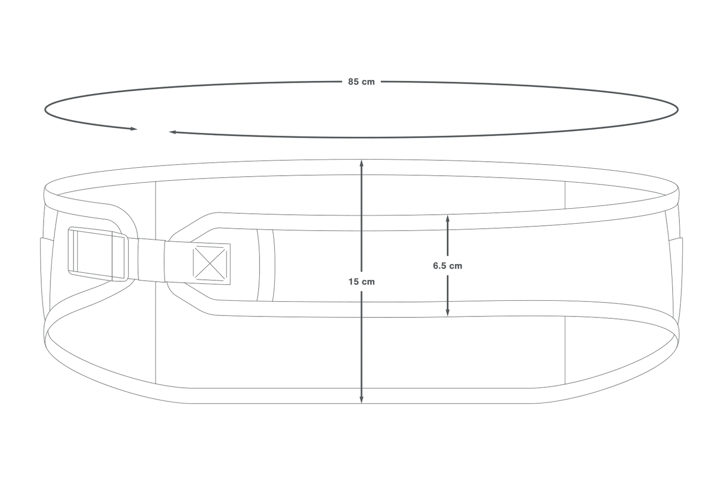 Banana APIDURA EXPEDITION WAIST BELT Black