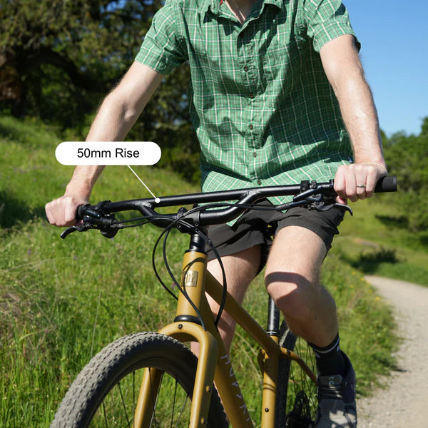 REDSHIFT Rise Flat Handlebar, 50 mm, 800 mm