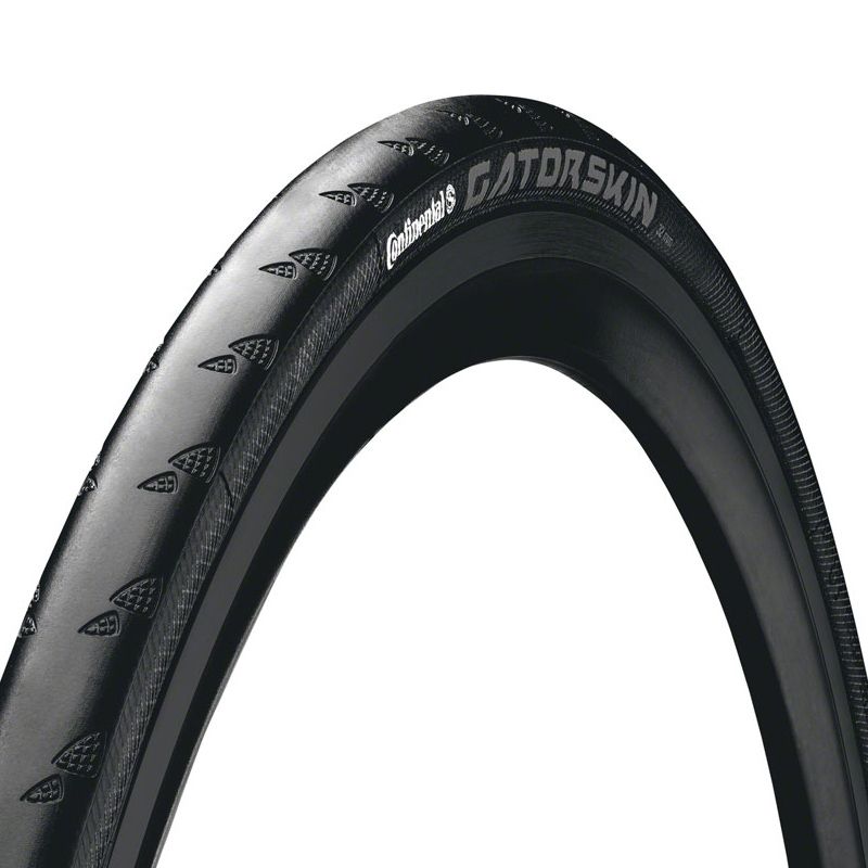 CONTINENTAL GATORSKIN 700c TubeType Full Black-dæk