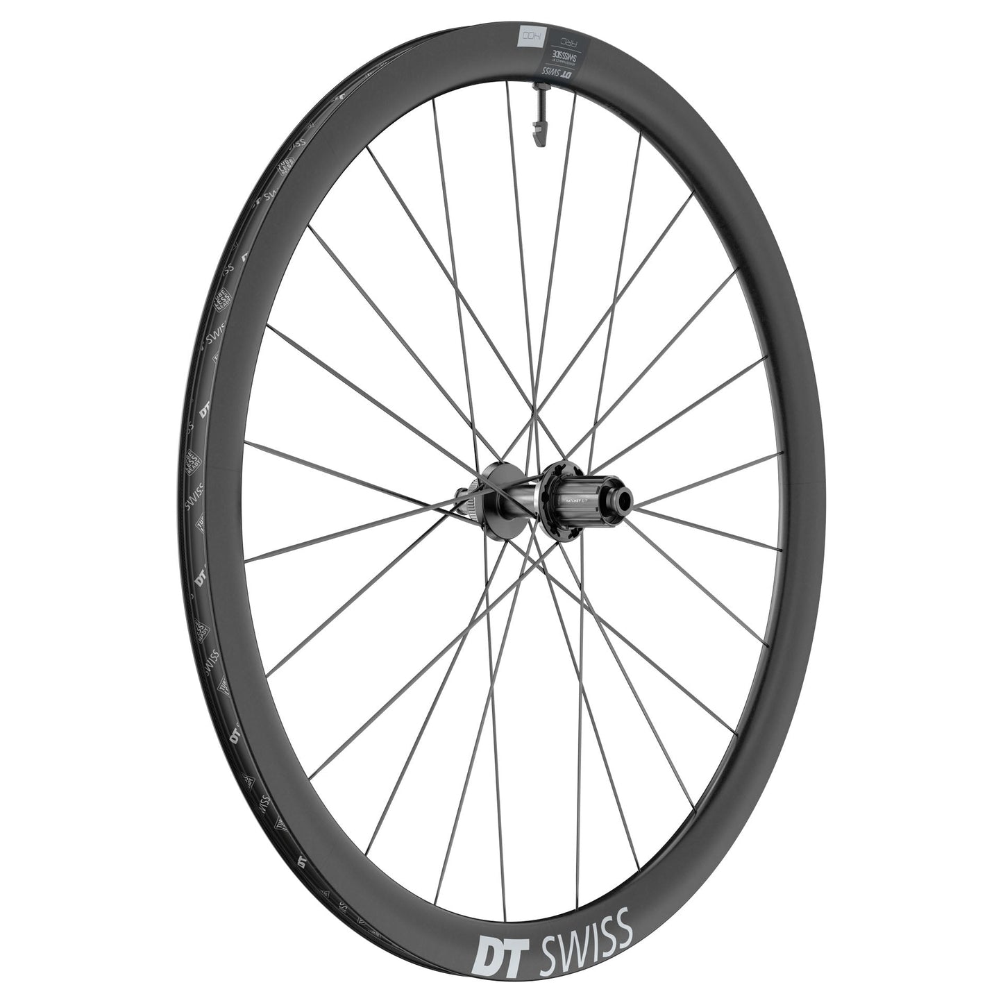 Par DT SWISS ARC 1400 DICUT 38 DISC Tubeless Ready-hjul (Center Lock)