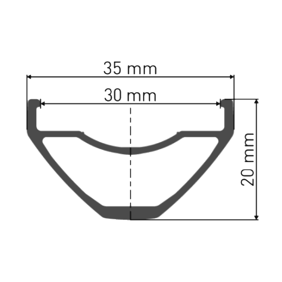 DT SWISS H 1900 SPLINE 30 mm 29" 15x110 mm Boost-forhjul