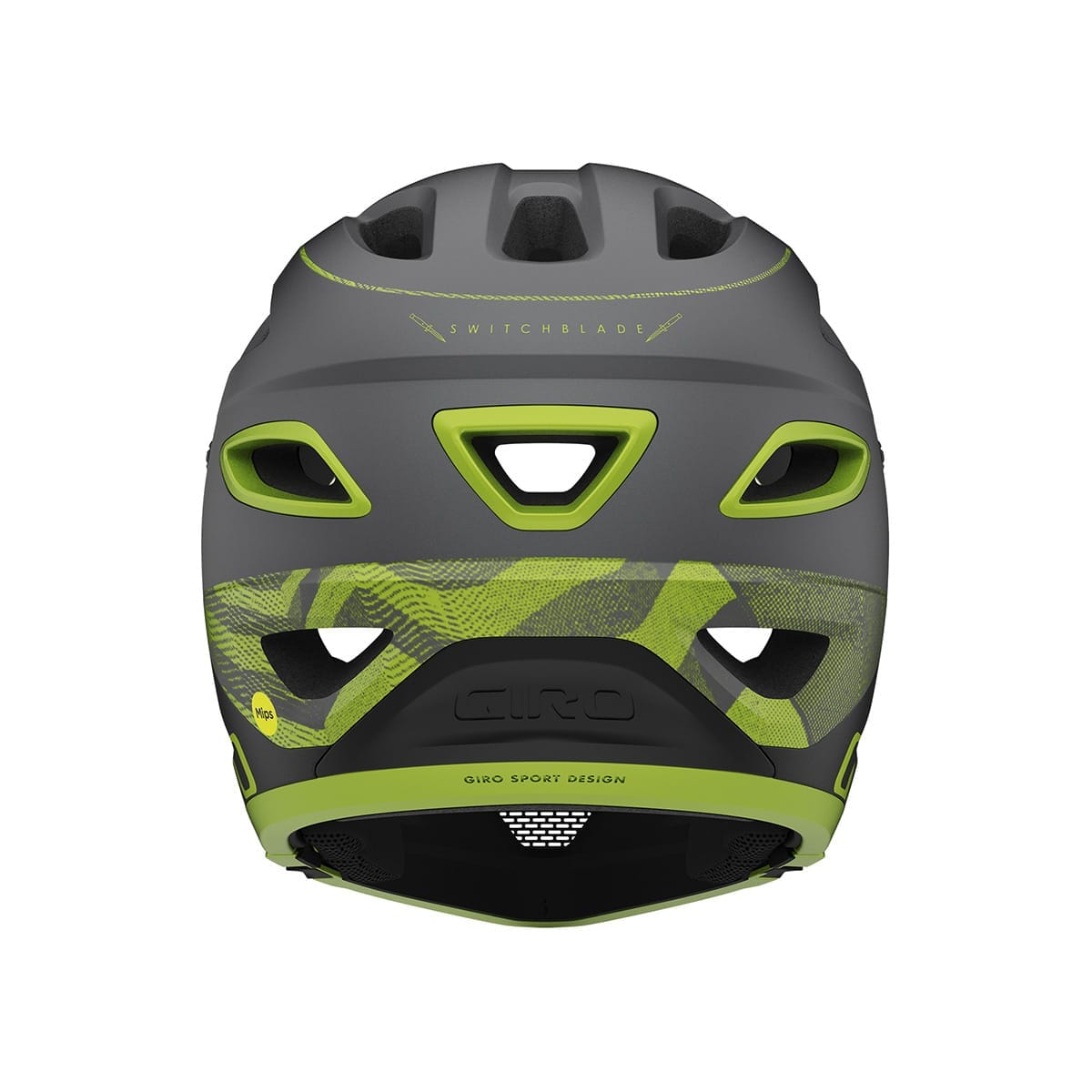 GIRO SWITCHBLADE MIPS MTB Helmet Grey/Yellow