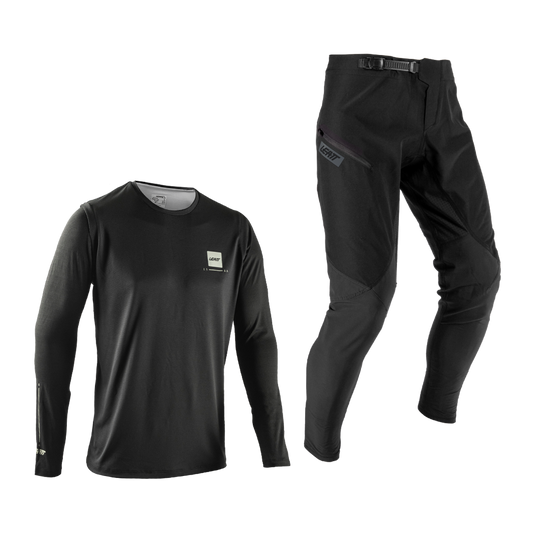 LEATT MTB GRAVITY 1.0 Junior Jersey + Pants Kit Sort