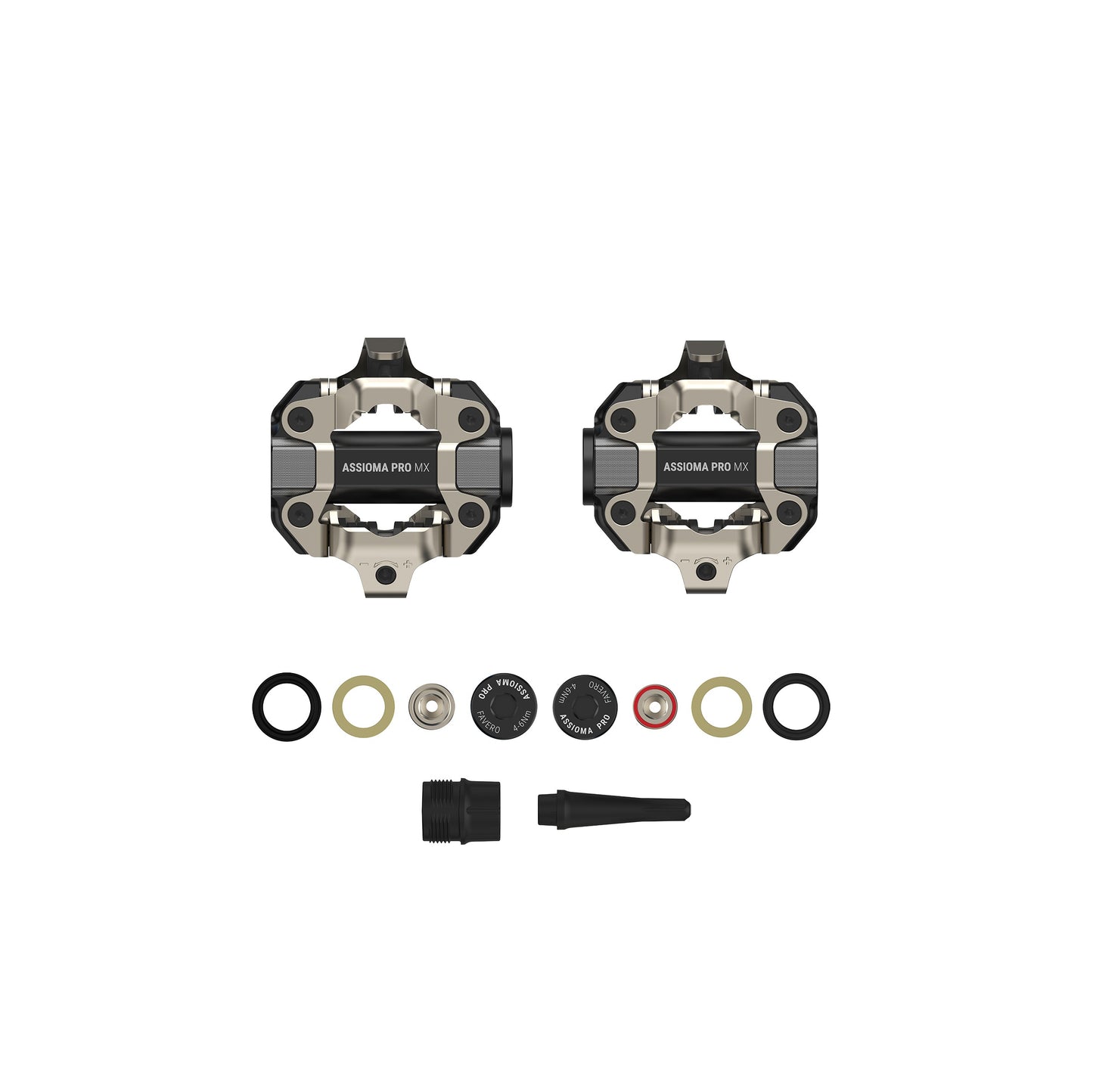 Pair of FAVERO ASSIOMA PRO MX pedal bodies