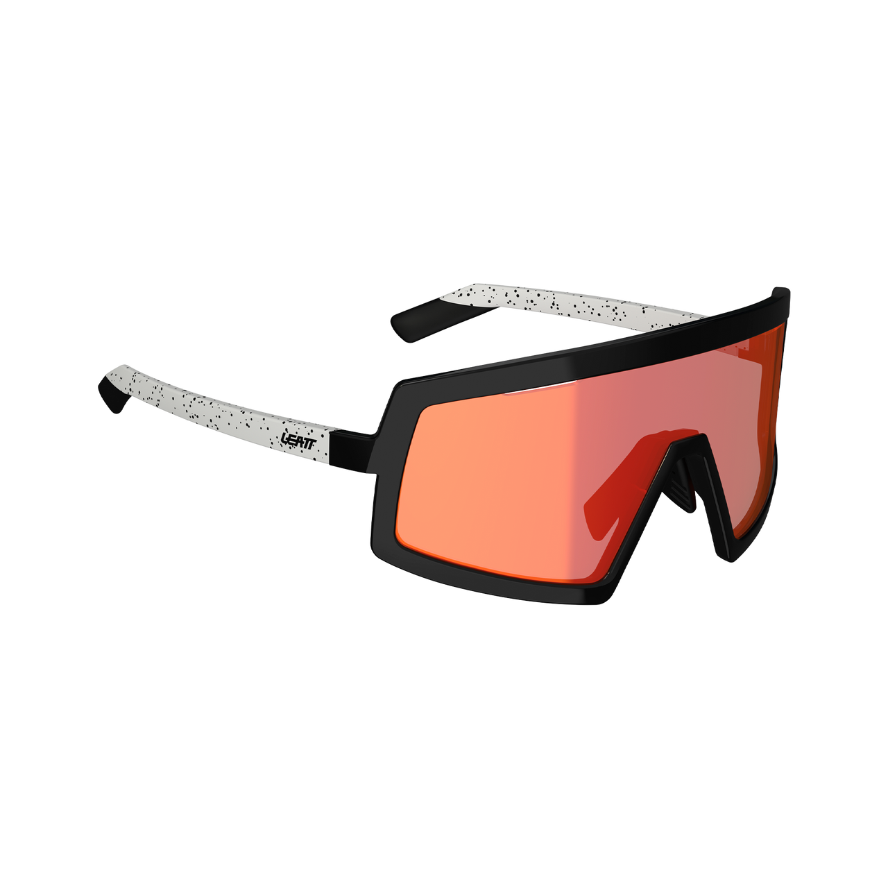 LEATT MADVIZ ONE Glasses Black/White IRIZ Red 15 VLT