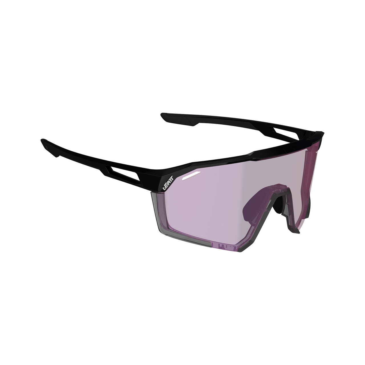 Briller LEATT SPEEDVIZ PRO Crystal Black IRIZ Cryztal Violet 30 VLT