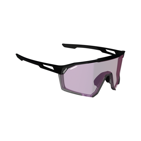 Briller LEATT SPEEDVIZ PRO Crystal Black IRIZ Cryztal Violet 30 VLT