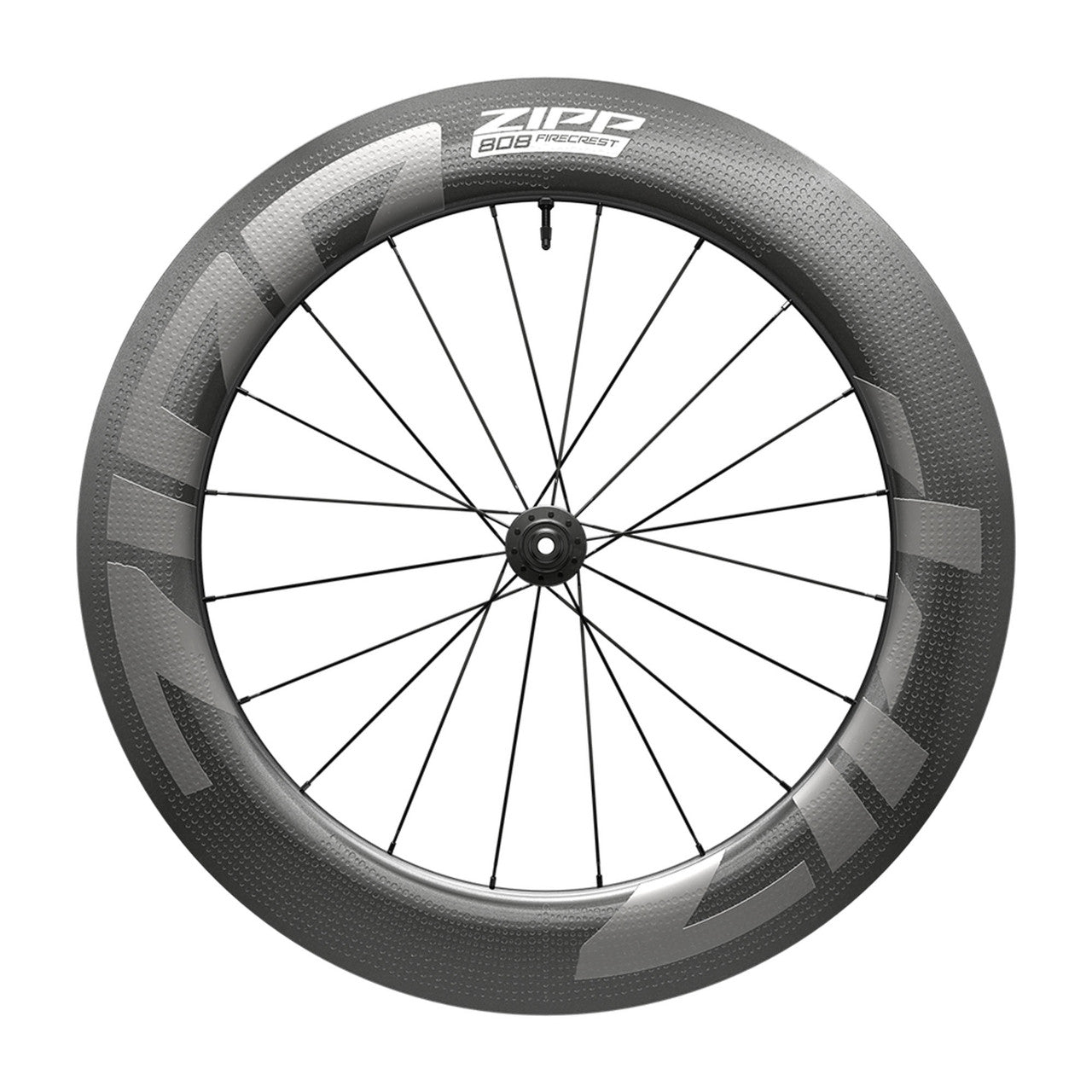 Et sæt ZIPP 808 FIRECREST DISC-hjul, Tubeless Ready (Center Lock)