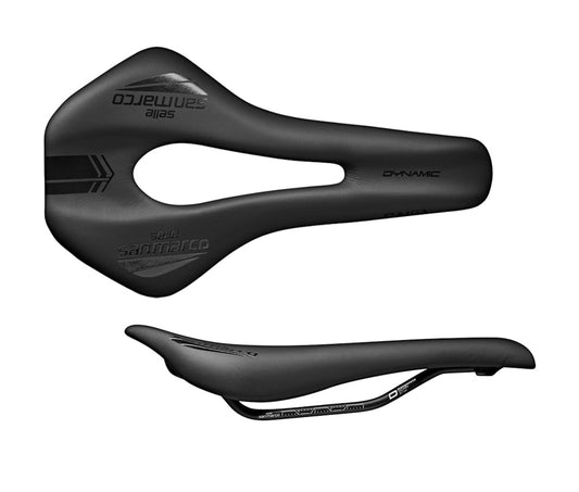 SADDLE SAN MARCO GND OPEN-FIT DYNAMIC Bredde 145mm Skinner Mangan