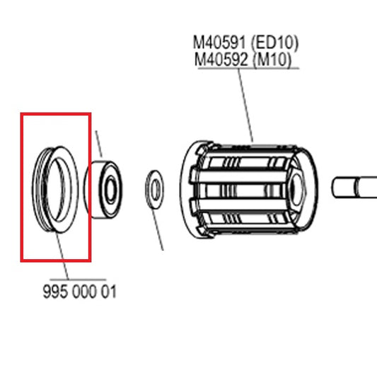 MAVIC-læbeforsegling til FTS-L/FTS-X-friløbshus