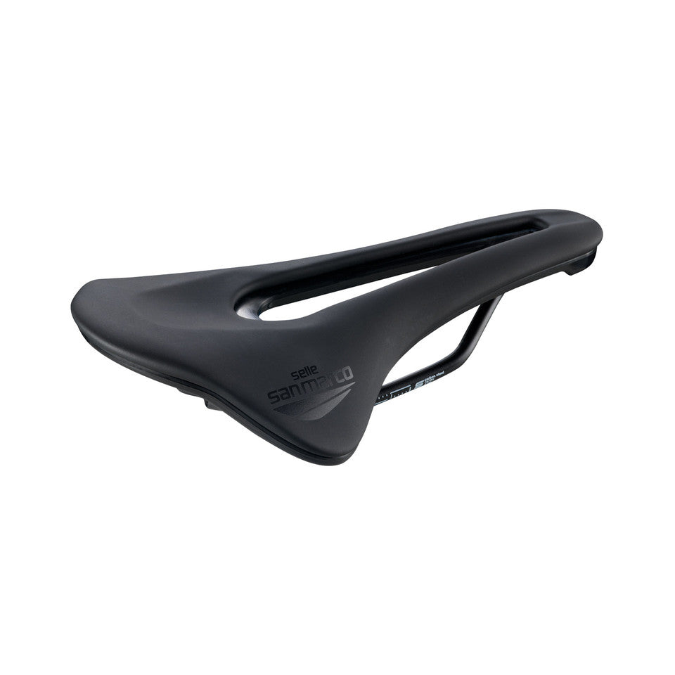 SAN MARCO SHORTFIT 2.0 OPEN-FIT SPORT L3-sadel 155 mm brede kompositskinner