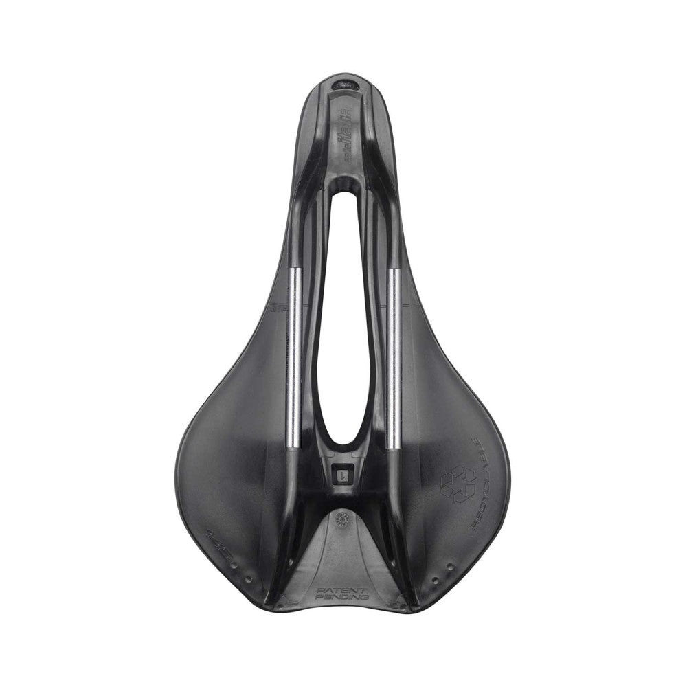 Saddle SELLE ITALIA MODEL X GREEN SUPERFLOW L Rails Fec Black