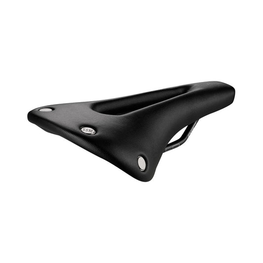 Sadel SAN MARCO REGAL SHORT OPEN-FIT DYNAMIC S2 Bredde 140 mm Skinner Mangan