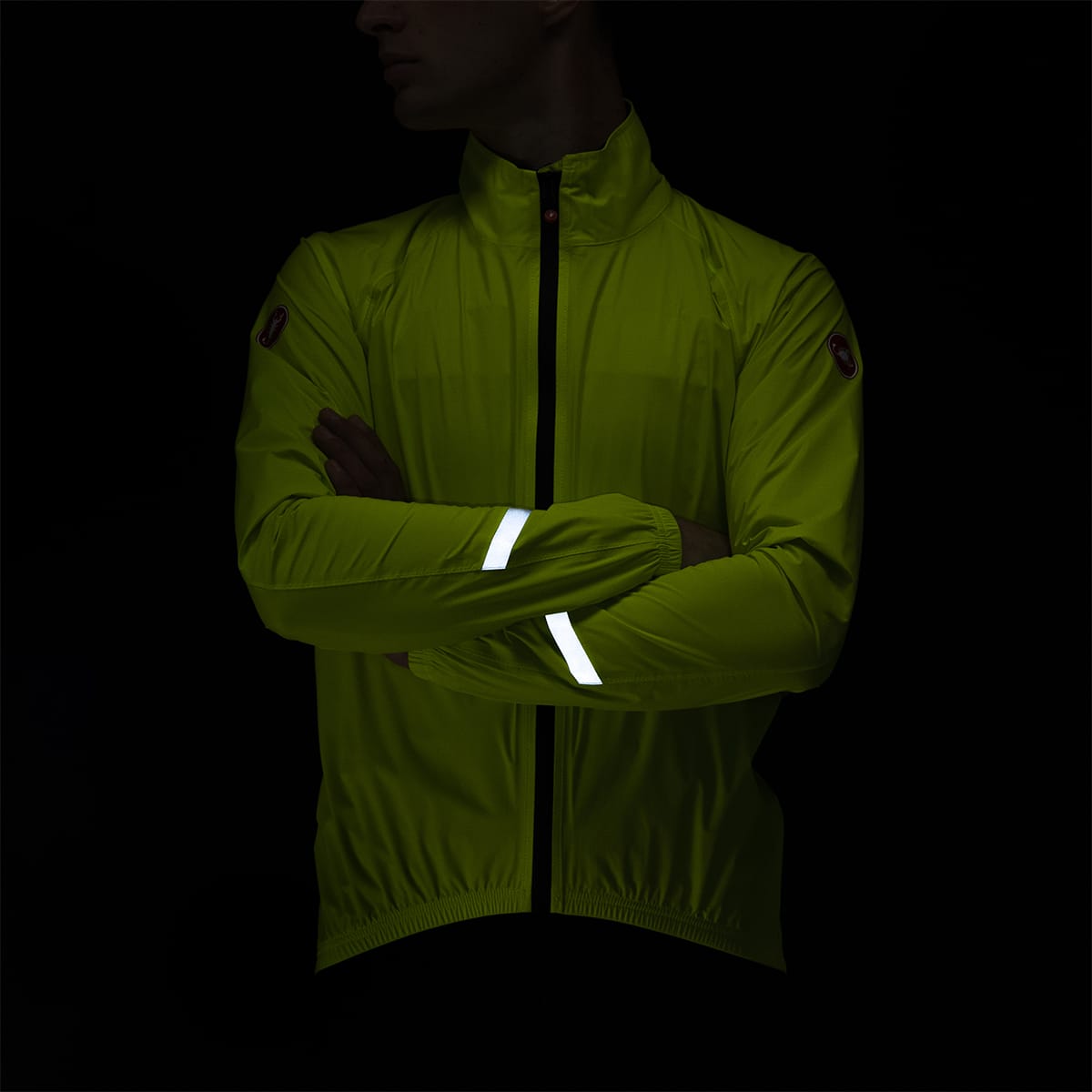 CASTELLI EMERGENCY 2 regnjakke gul