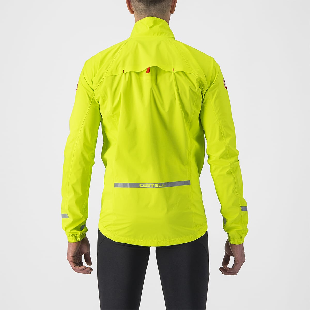 CASTELLI EMERGENCY 2 regnjakke gul