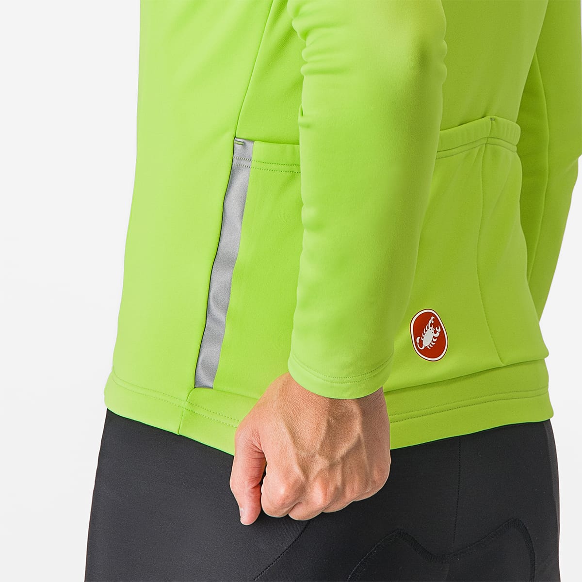 CASTELLI ENTRATA THERMAL Langærmet Jersey Gul/Grå