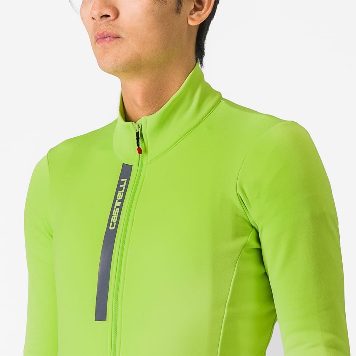 CASTELLI ENTRATA THERMAL Langærmet Jersey Gul/Grå