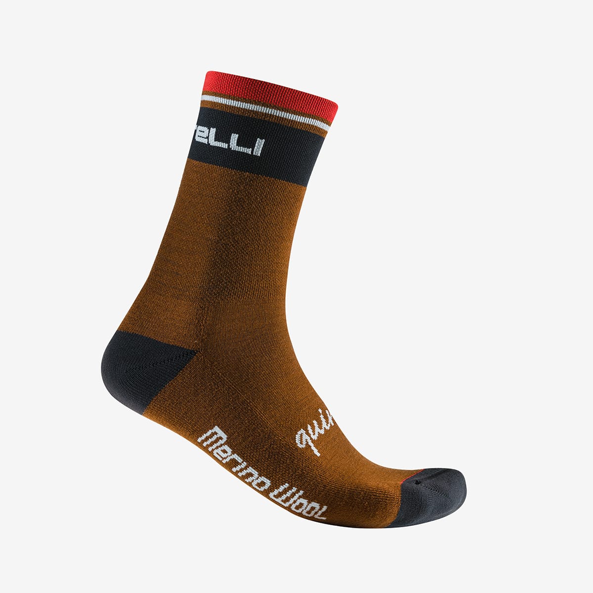CASTELLI QUINDICI SOFT MERINO Sokker Brun